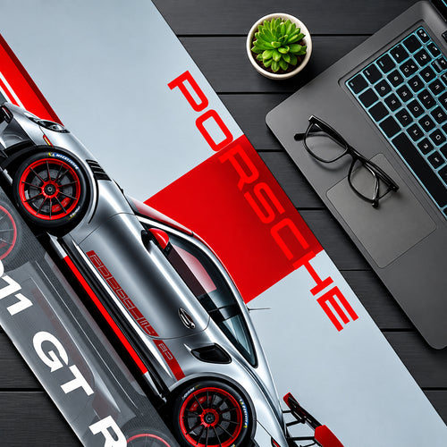 Gaming Mouse Pad (60cm x 28cm x 0.3cm) Extra Large Gaming Mouse Mat for Gamer, Waterproof Office Desktop Mat